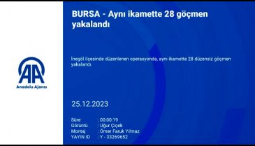 Bursa dahil 37 ilde Kalkan-4 Operasyonu! 192 göçmen kaçakçılığı organizatörü yakalandı