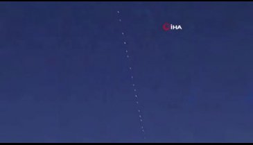 İstanbul semalarında Starlink uyduları görüldü