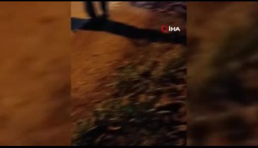 Bursa'da kasisten hızla geçen motosiklet devrilerek sürüklendi!