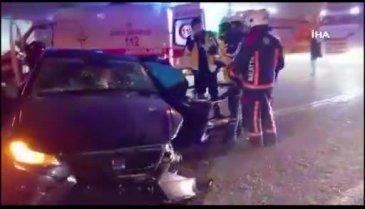 Malatya'da trafik kazası! 1 ölü, 5 yaralı
