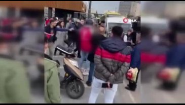 Bursa'da yumruk yumruğa yol verme kavgası!