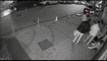 İstanbul'da tartıştığı kişilerin üzerine aracını sürdü! O anlar kamerada