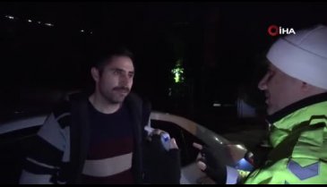 Bursa'da alkollü yakalanan sürücü: Ehliyetimi almayın ben terörist miyim