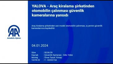 Yalova'da otomobil hırsızı Zonguldak'ta yakalandı