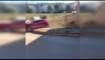 Bursa'da otobüs ile otomobil kafa kafaya çarpıştı! 1 yaralı