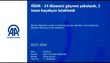 Iğdır'da 24 düzensiz göçmen yakalandı
