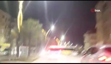 Aksaray'da babasının aracını kaçıran çocuk polisi alarma geçirdi
