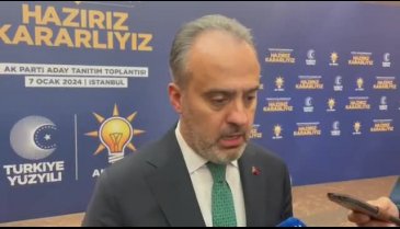 Adaylık açıklaması sonrası Aktaş'tan ilk açıklama