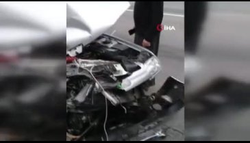 Memleketlerine giden polis memurları otoyolda kaza yaptı: 1 ölü, 1 yaralı