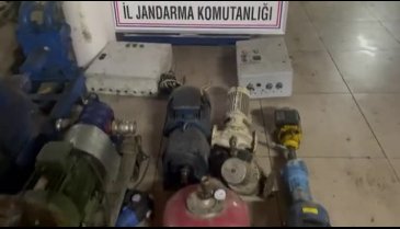 Bursa'da kaçak akaryakıt tesisinde 5 bin litre kaçak motorin ele geçirildi
