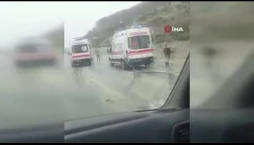 Balıkesir'de 7 araç birbirine girdi!
