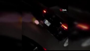 Bursa'da abartı egzoz ile gezen kişi, polisten kaçamadı