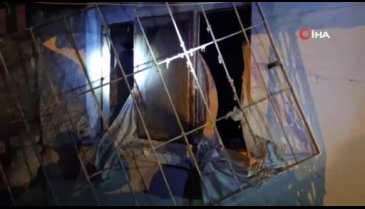 Çorum'da tüpten sızan gaz bomba gibi patladı!