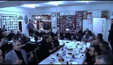 İnegöl'de Bereket Sofrası Hürriyet Camii'nde kuruldu