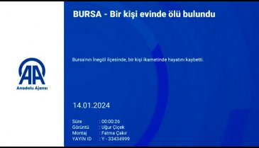 Bursa'da bir kişi evinde yaşamını yitirdi