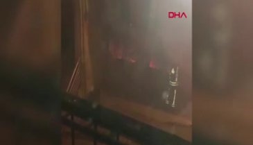 İstanbul'daki yangında hayatını kaybeden şehit kızı, Bursa'da toprağa verildi