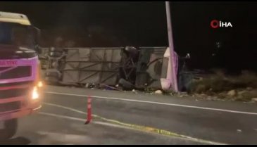 Mersin'de otobüs kazası: 9 kişi öldü, 30 kişi yaralandı