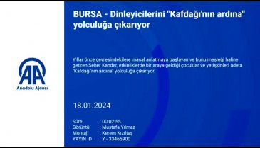 Bursa'da hobi olarak başladı, mesleği haline geldi: Dinleyicilerini "Kafdağı'nın ardına" yolculuğa çıkarıyor
