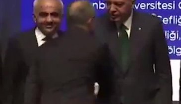 AK Parti Aday Tanıtım etkinliğinde dikkat çeken görüntü