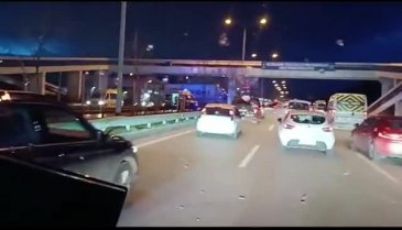 Bursa'da zincirleme kaza!
