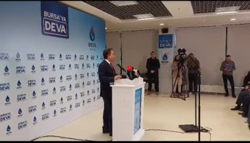 Ali Babacan Bursa'da