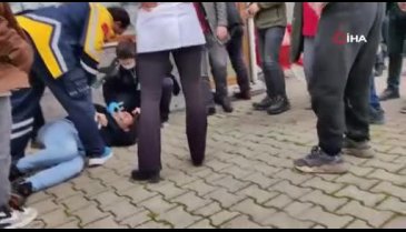 Bursa'da çatıdan kafa üstü düştü!