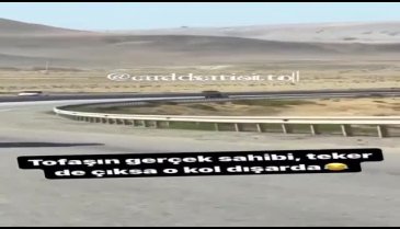 Azerbaycan'da Tofaş sürücüsünün umursamazlığı sosyal medyayı salladı!