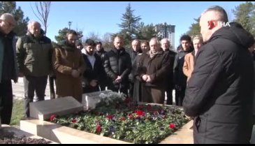 İlhan Cavcav ölümünün 7. senesinde kabri başında anıldı