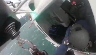Balıkesir'de sürüklenen geminin mürettebatı helikopterle kurtarıldı -3