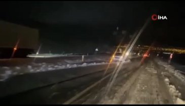 Iğdır-Ağrı karayolu ulaşıma kapandı!