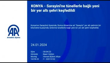 Konya'da yer altı şehri keşfedildi!