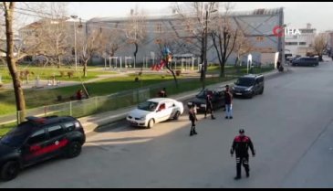 Bursa polisi kuş uçurtmuyor