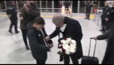 Beşiktaş'a Sivas'ta coşkulu karşılama