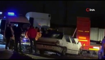 Nevşehir'de zincirleme trafik kazasında 1 kişi yaralandı!