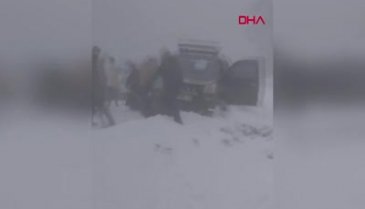 Uludağ yolunda yoğun araç trafiği!