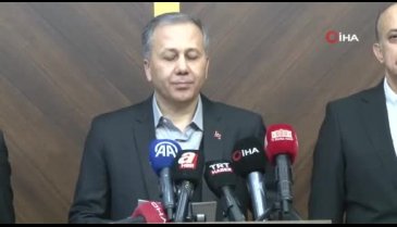 Bakan Yerlikaya: 30 adrese operasyon yapıldı