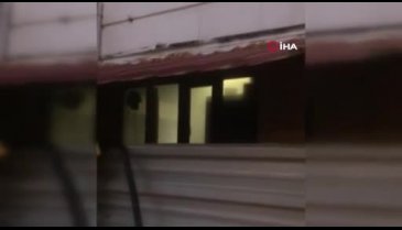 Burdur'da kafede korkutan yangın!