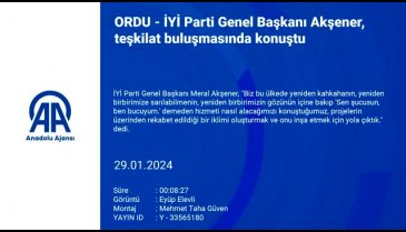 İYİ Parti Genel Başkanı Akşener: Rekabet seçmene yarar