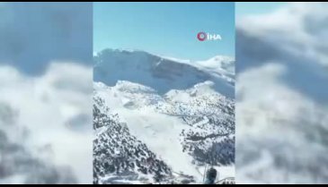Erzincan'da gökyüzünde kahvaltı yaptı! O anlar gündem oldu