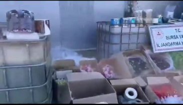 Bursa'da kaçak akaryakıtçılara jandarma baskını