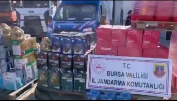 Bursa'da kaçak akaryakıtçılara jandarma baskını -2