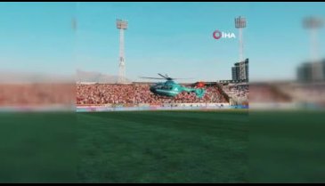 İstanbul'da Vidal, helikopter ile geldi, ata bindi, kılıç kuşandı
