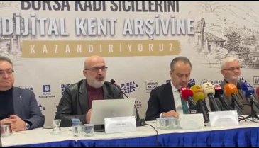 Bursa'da 'Kadı Sicilleri' kent arşivine kazandırılıyor&nbsp;