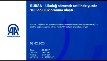 Uludağ'da sömestir yoğunluğu! Yüzde 100 doluluk oranına ulaştı