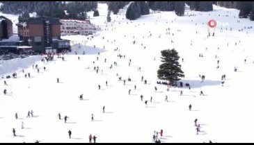 Bursa'da yarıyıl tatilinin son gününde de vatandaşlar teleferiğe akın etti