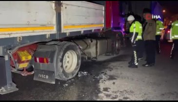 Eskişehir'de 'Dur' ihtarına uymayarak kaçan alkollü sürücü tıra çarptı!
