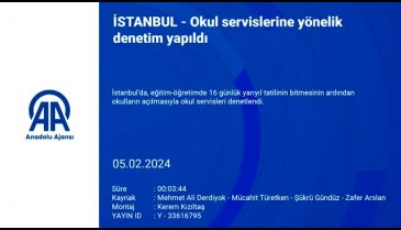 İstanbul'da okul servislerine denetim yapıldı
