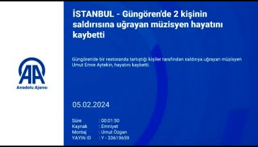 İstanbul'da saldırıya uğrayan müzisyen toprağa verildi