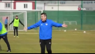 Bandırmaspor, Galatasaray maçı hazırlıklarını sürdürdü