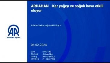 Ardahan'da kar ve tipi hayatı felç etti